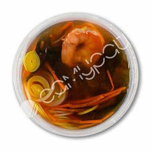 Мисо суп с креветками