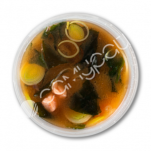 Мисо суп с лососем