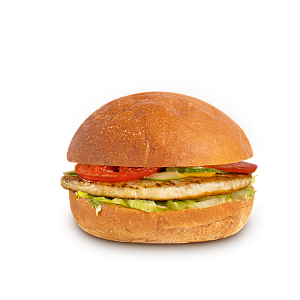 Бургер с куриной котлетой